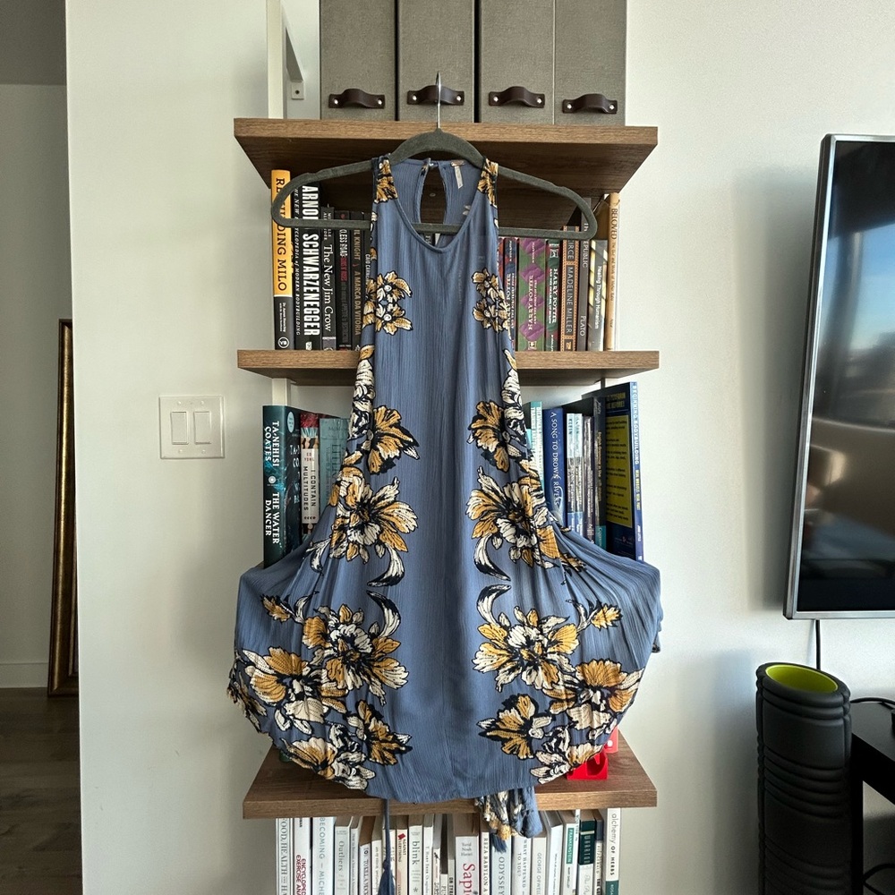Free People -Floral Sleeveless Dress - Picture 5 of 9